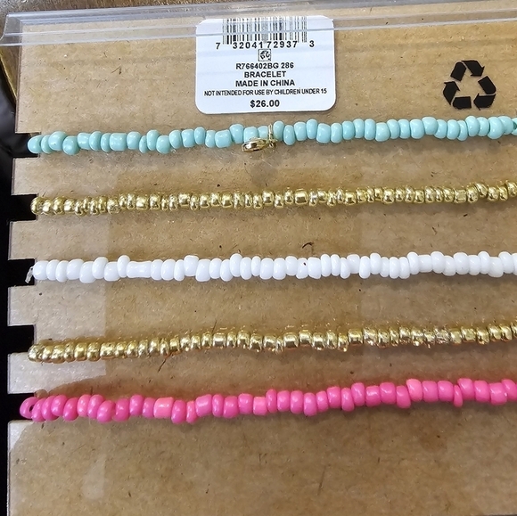 🦋 Rachel Roy Beaded Bracelet Pack - 5 strands - Picture 3 of 3